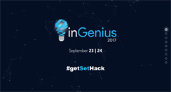 Desktop Screenshot of ingeniushack.com
