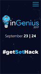 Mobile Screenshot of ingeniushack.com
